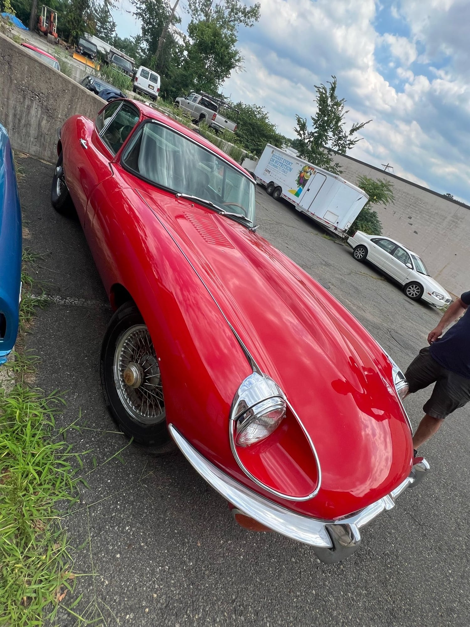 1969 Jaguar XKE - 1969 Jaguar E-Type/XKE FHC S2 - Used - VIN P1R26899 - 63,456 Miles - 6 cyl - 2WD - Manual - Coupe - Red - Los Angeles, CA 90027, United States