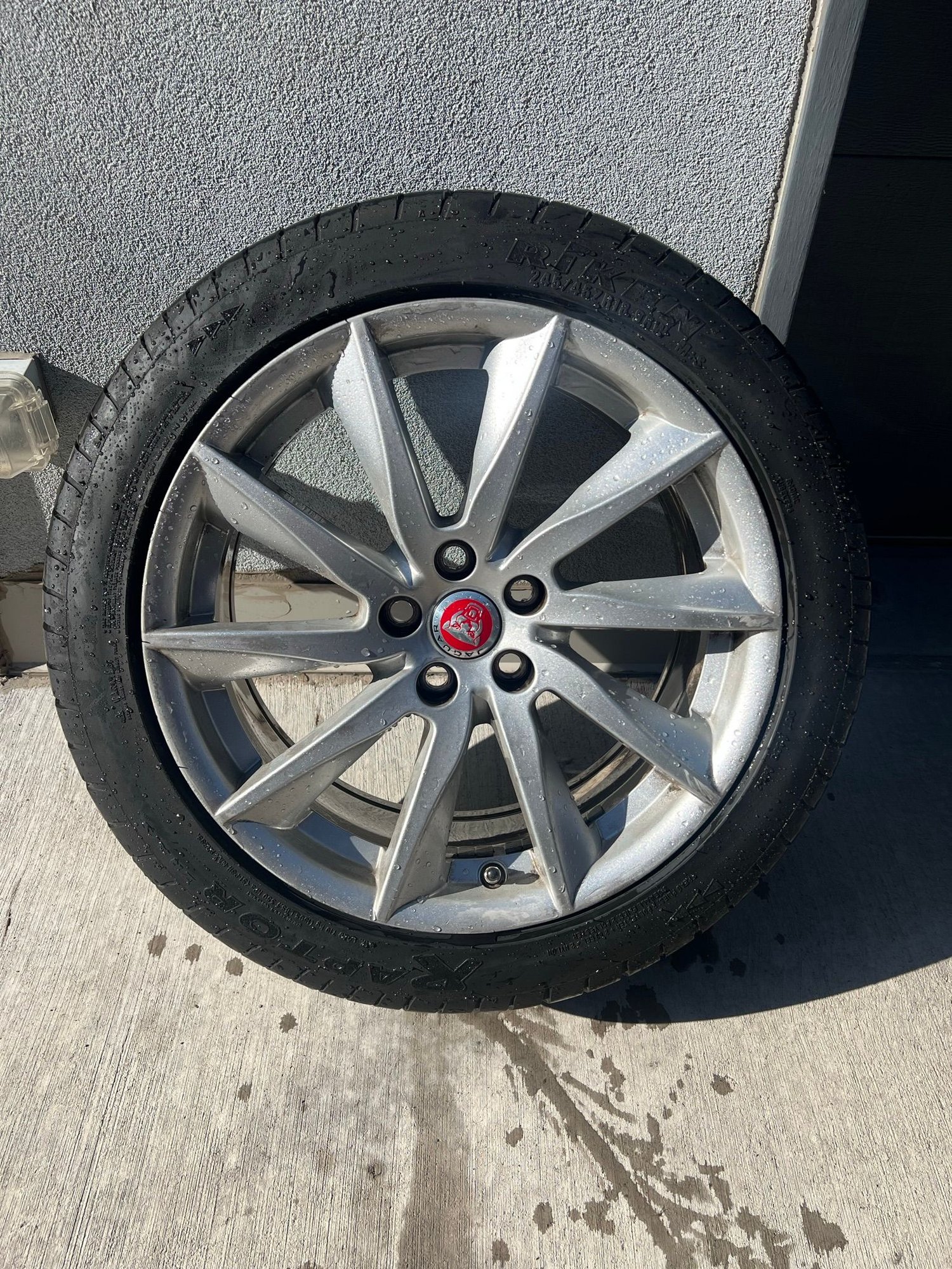 Wheels and Tires/Axles - 18 Inch Factory F-Type Wheels and Tires - Used - All Years Jaguar F-Type - Denver, CO 80204, United States
