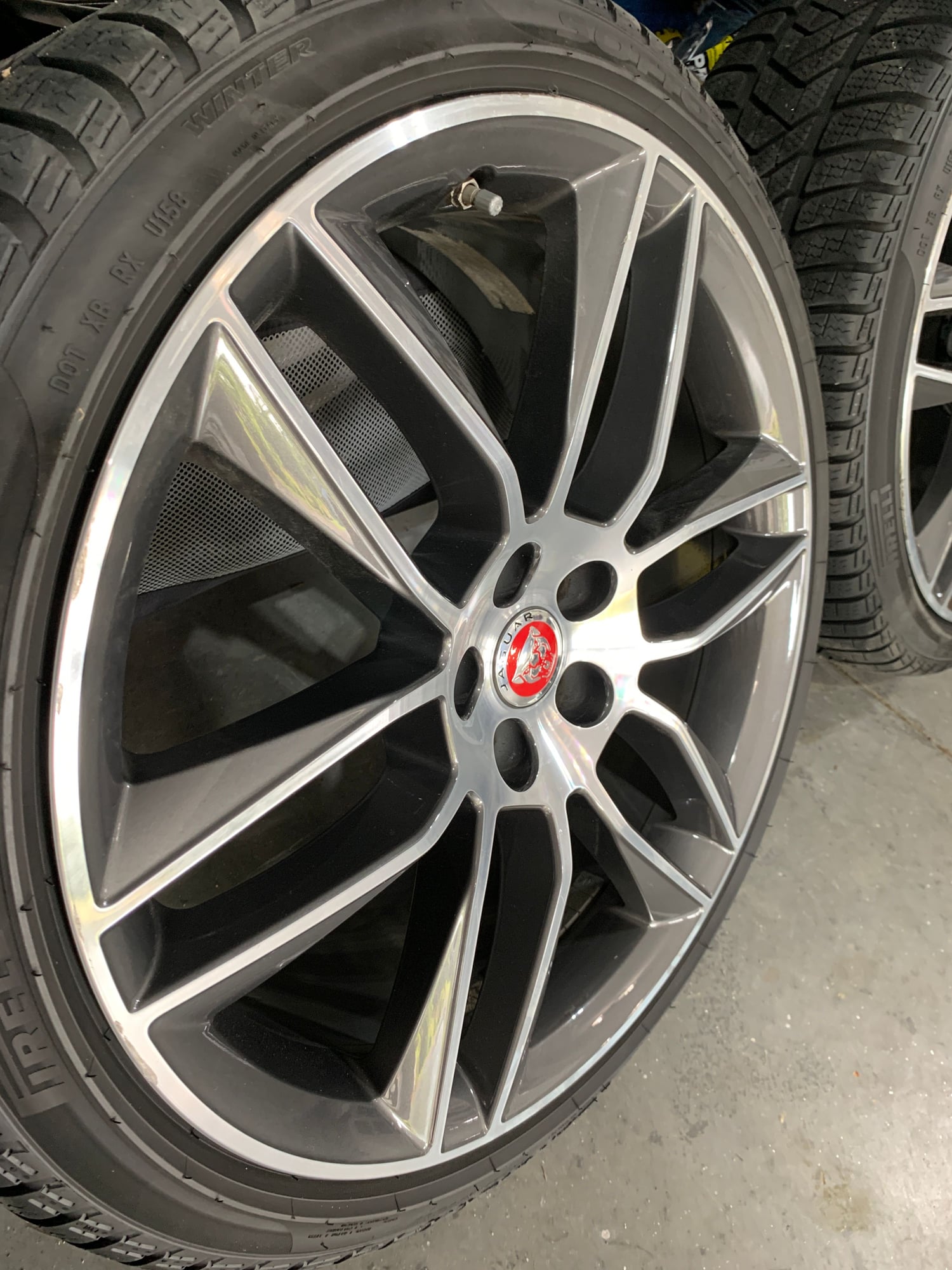 Wheels and Tires/Axles - F-Type R OEM 20" Staggered Wheels with Pirelli Winter Sottozero 3 Snow Tires w/ TPMS - Used - All Years Jaguar F-Type - Falmouth, ME 04105, United States