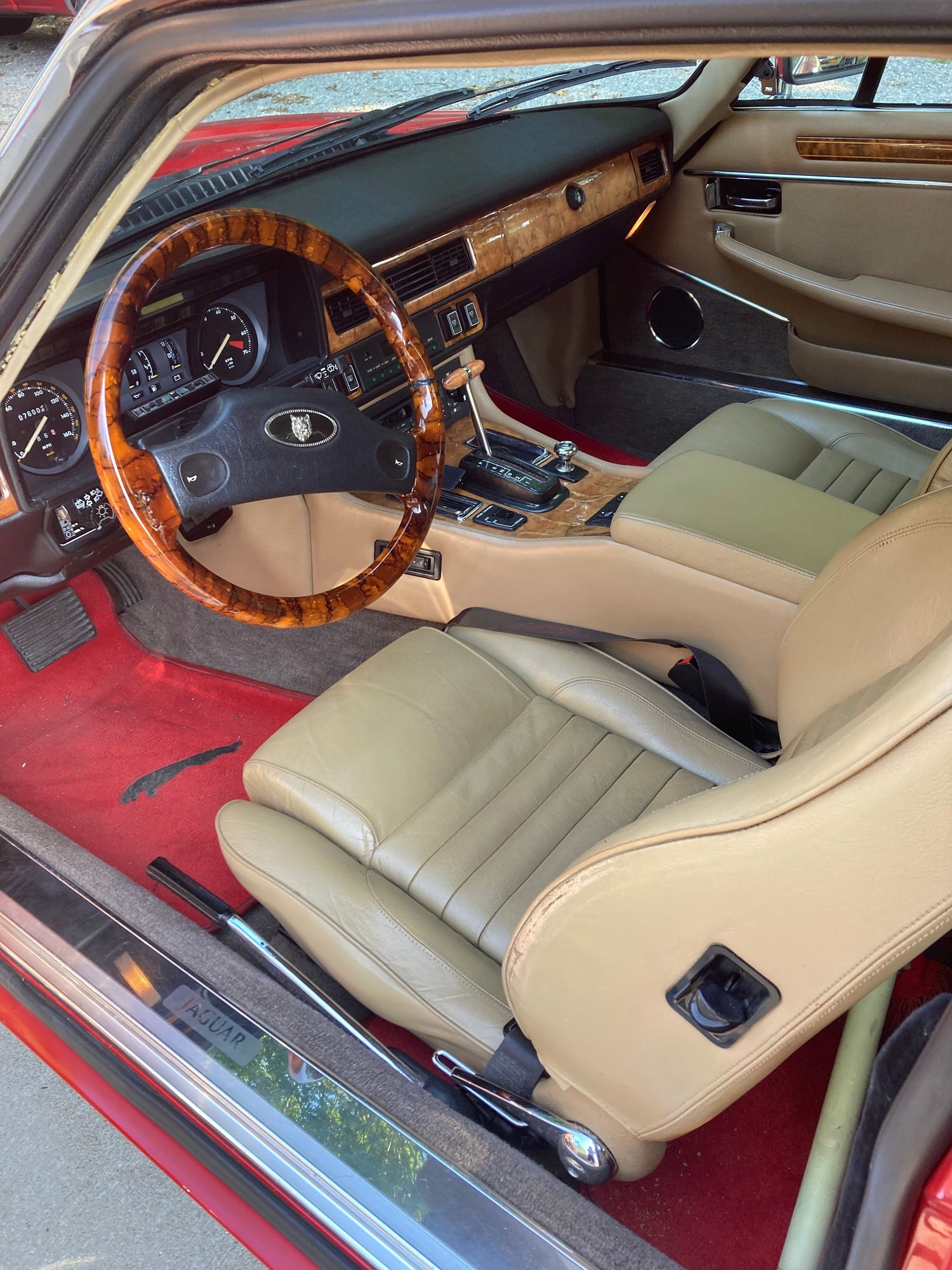 1989 Jaguar XJS - 1989 Jaguar XJS V12 Coupe - Used - VIN SAJNY5843KC162128 - 76,000 Miles - 10 cyl - 2WD - Automatic - Coupe - Red - Spring Hill, TN 37174, United States