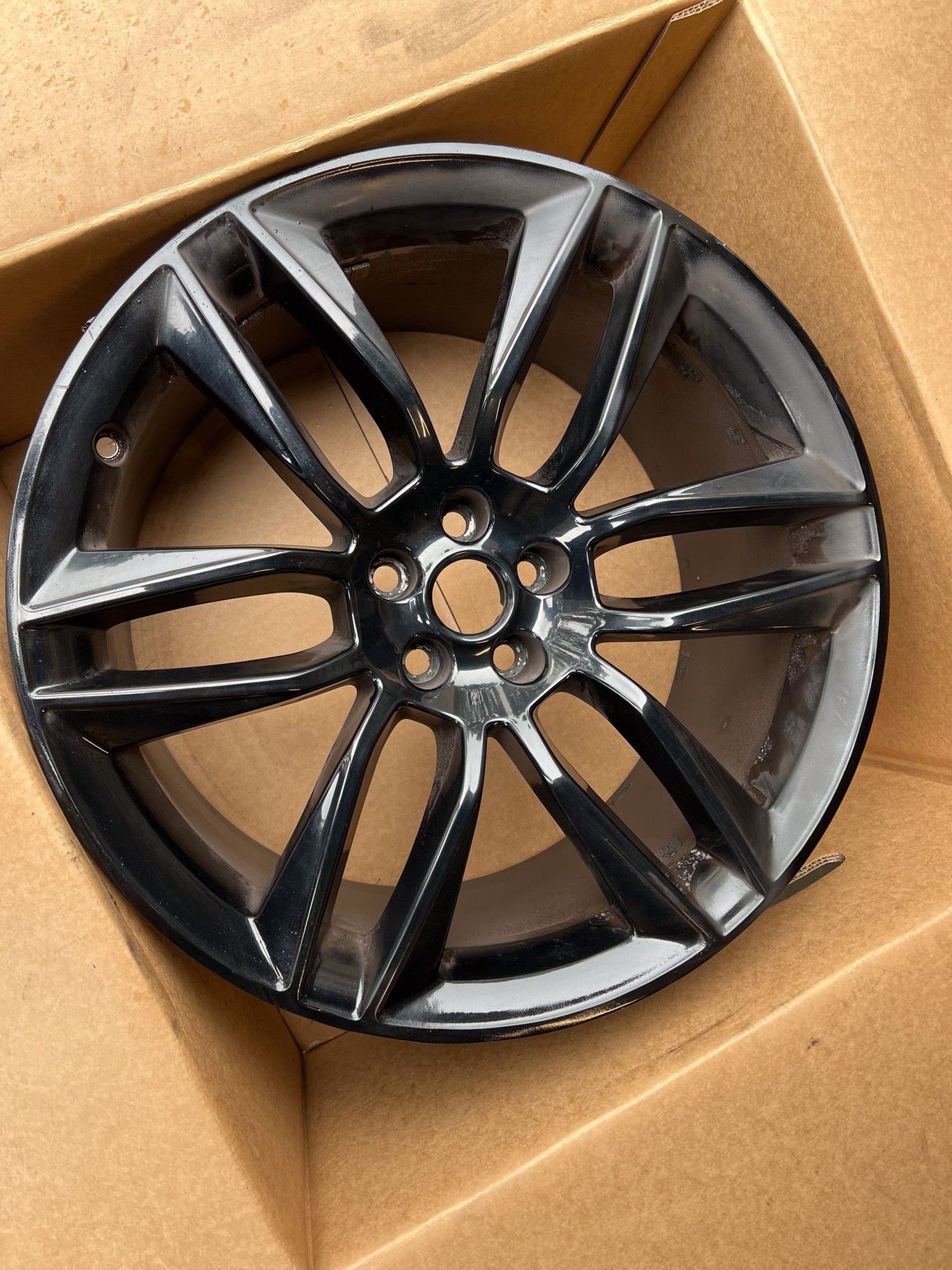 Wheels and Tires/Axles - F-TYPE 20" Gyrodyne Wheels (Gloss Black) - Used - -1 to 2025 Jaguar F-Type - Irvine, CA 92606, United States