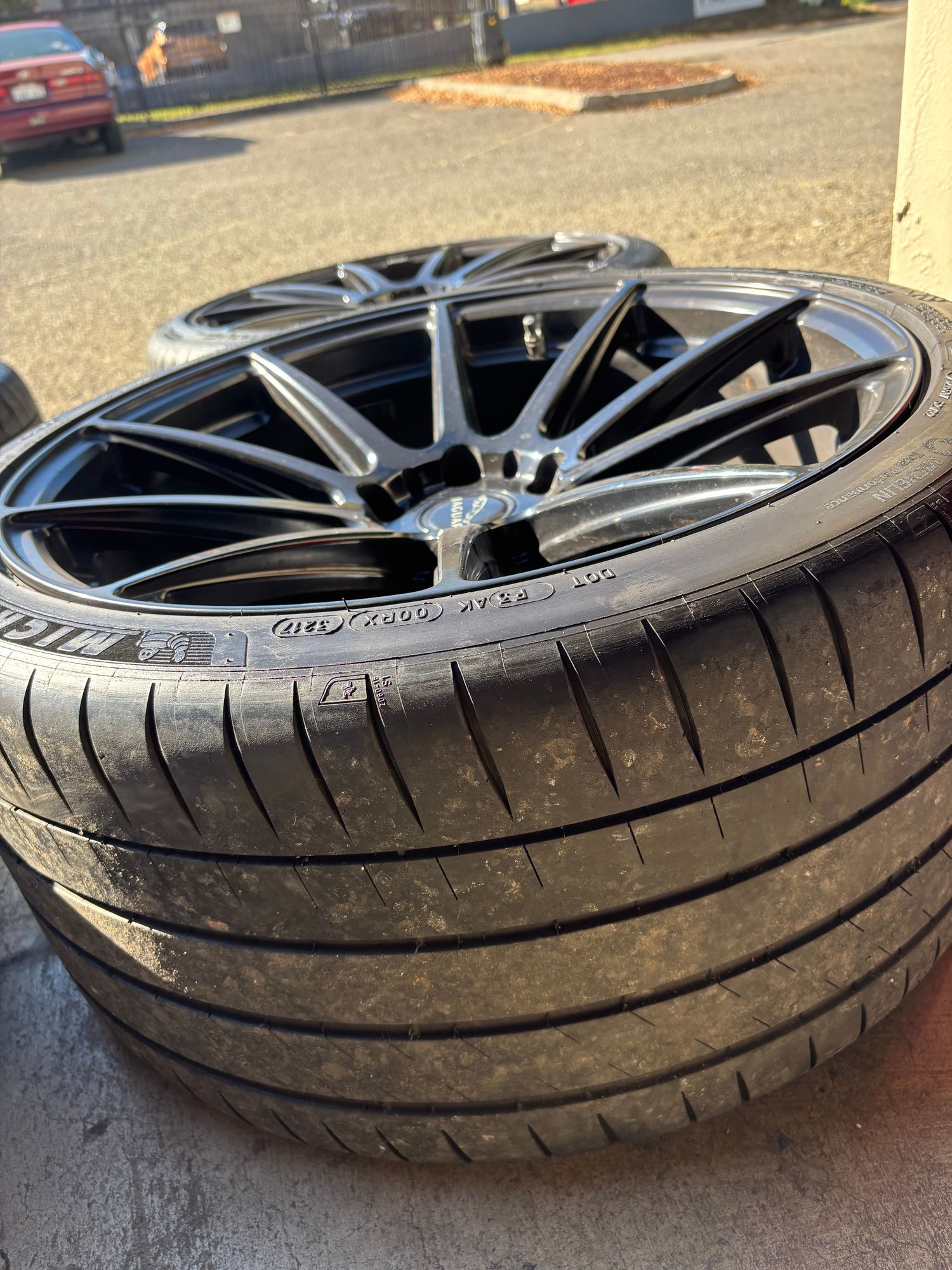 Wheels and Tires/Axles - 20" Niche Essen Jaguar F Type Wheels with good condition Michelin... - Used - 2013 to 2024 Jaguar F-Type - Union City, CA 94587, United States