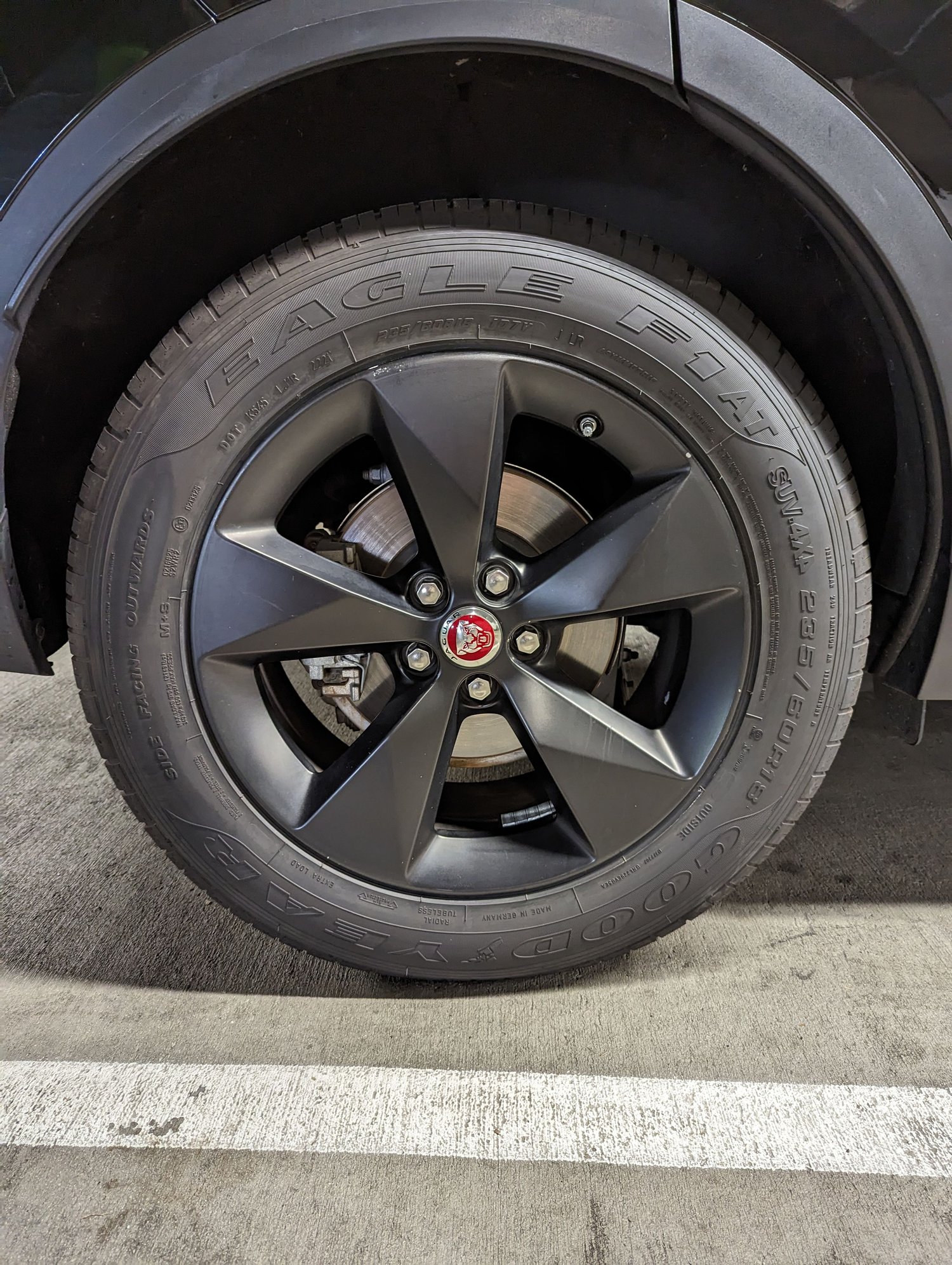 Wheels and Tires/Axles - Jaguar E-Pace/F-Pace 18" Wheels OEM (Rims with Tires) - Used - 2017 to 2023 Jaguar E-Pace - 2016 to 2023 Jaguar F-Pace - Los Angeles, CA 90024, United States