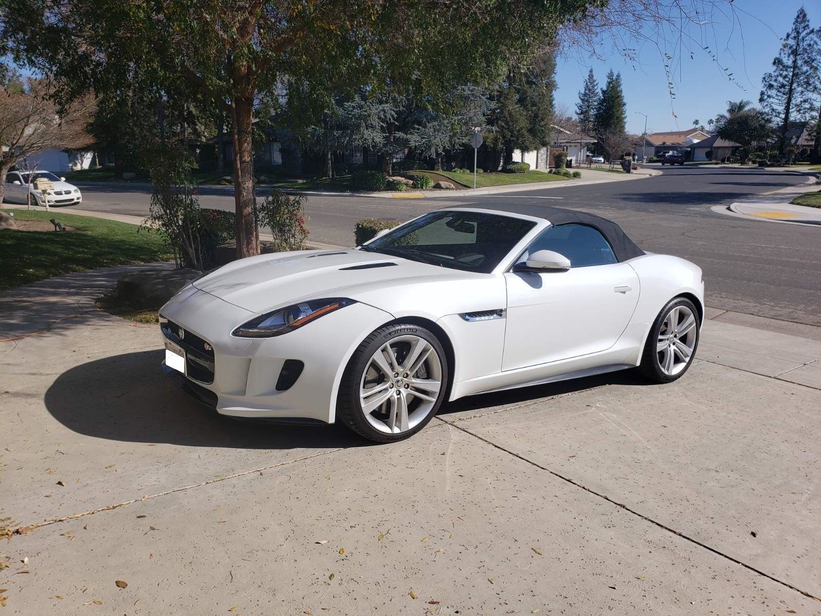 2014 Jaguar F-Type - 2014 F-Type V8S - Clean carfax, Title in hand - Used - VIN SAJWA6GL1EMK07752 - 56,950 Miles - 8 cyl - 2WD - Automatic - Convertible - White - Fresno, CA 93611, United States