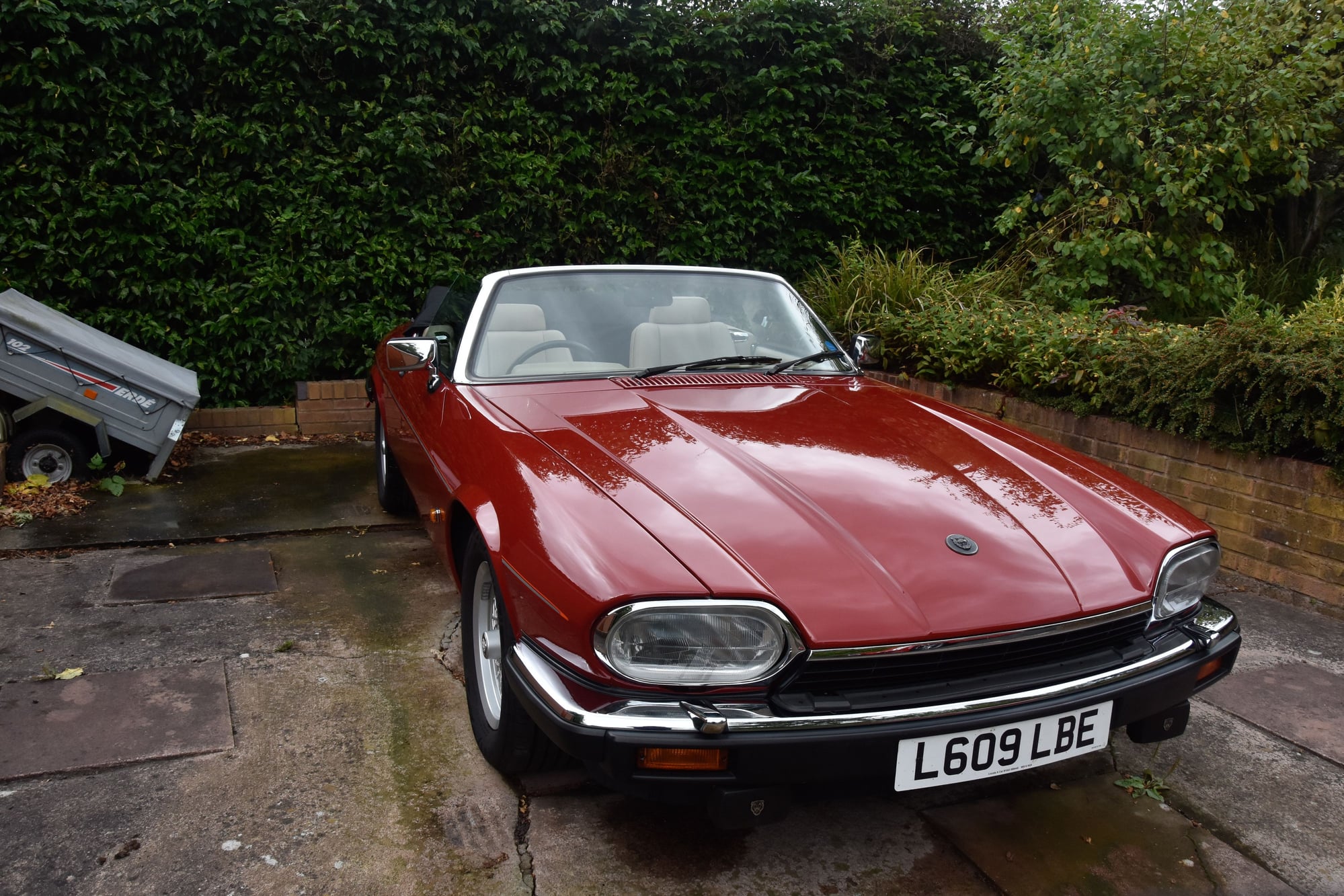 1993 Jaguar XJS - 1993 Jaguar XJS 5.3 V12 Convertible - Mechanically Restored - Outstanding - Used - VIN SAJJNJDW3EP182547 - 70,000 Miles - 12 cyl - 2WD - Automatic - Convertible - Red - Birmingham B388, United Kingdom