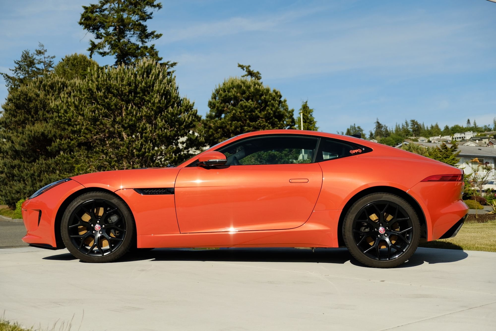 2016 Jaguar F-Type - 2016 Jaguar F-Type S 6MT CPO Warranty through 2021 - Used - VIN SAJWB6BC2G8K20803 - 6 cyl - 2WD - Manual - Coupe - Orange - Anacortes, WA 98221, United States