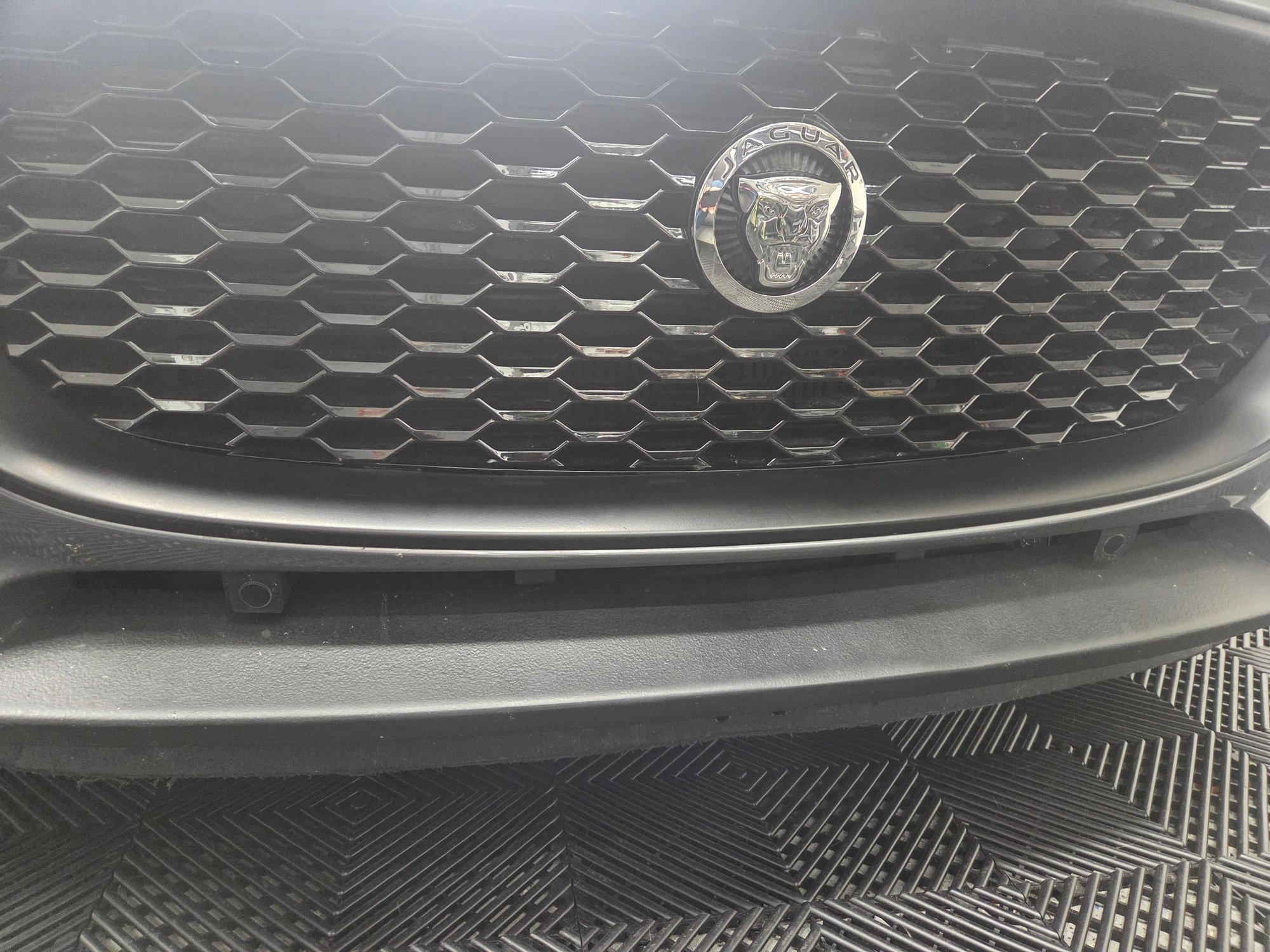 I relocated the parking sensors. I never use them butb they seem to work ok.