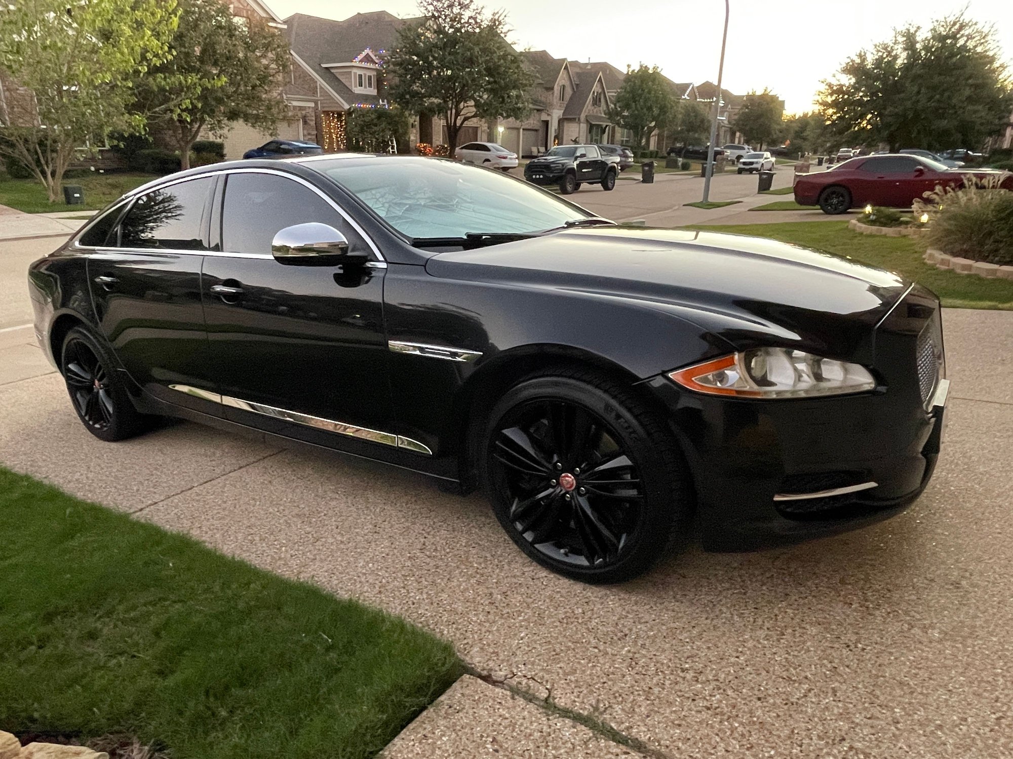 2012 Jaguar XJ - Jaguar XJL Supercharged (Blacked out) - Used - VIN SAJWA2GE1CMV29718 - 116,000 Miles - 8 cyl - 2WD - Automatic - Sedan - Black - Roanoke, TX 76262, United States