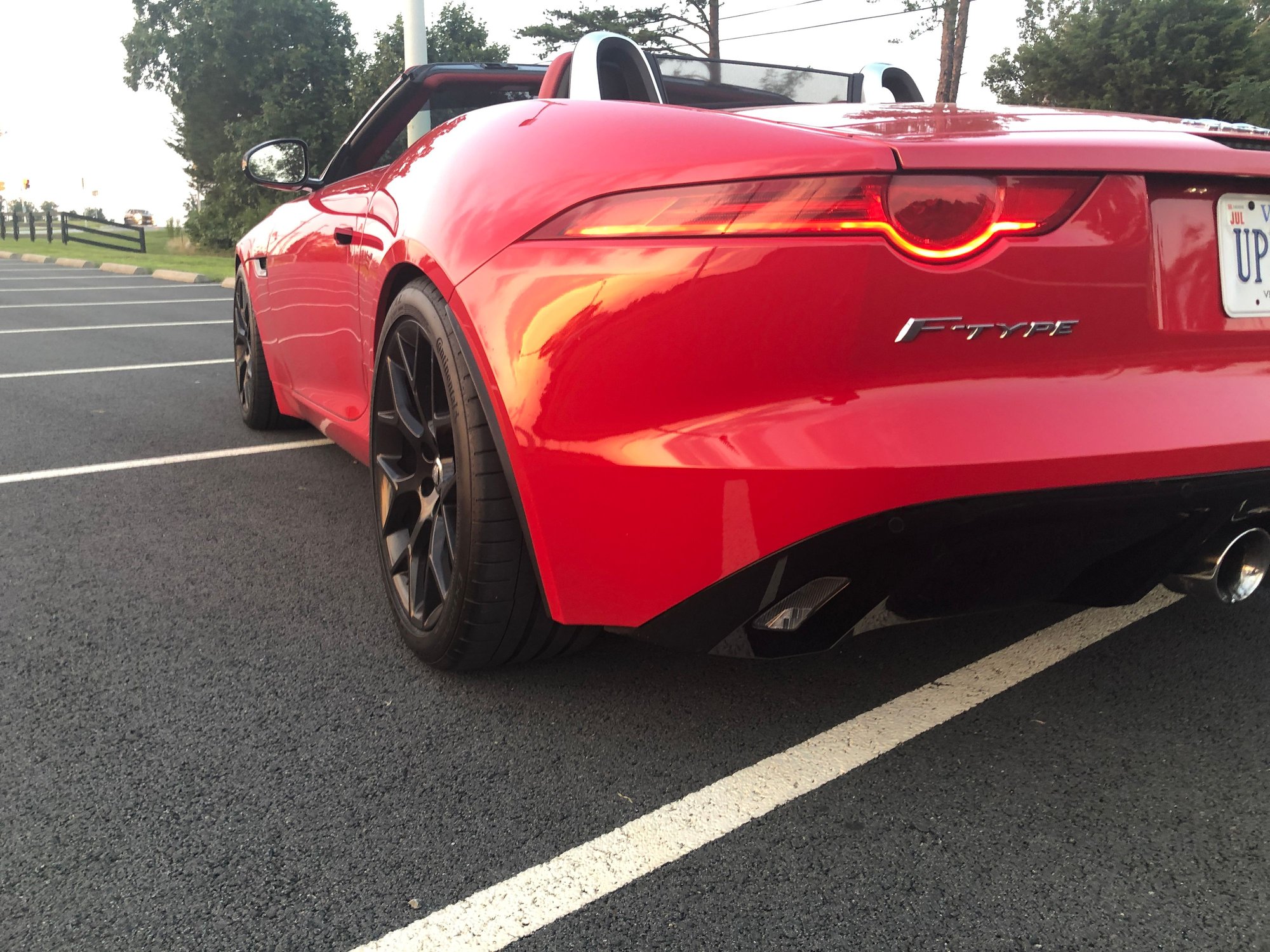 2014 Jaguar F-Type - 2014 V6 S F Type - Used - VIN SAJWA6FC7EBK01108 - 53,800 Miles - 6 cyl - 2WD - Automatic - Convertible - Red - Ashburn, VA 20148, United States