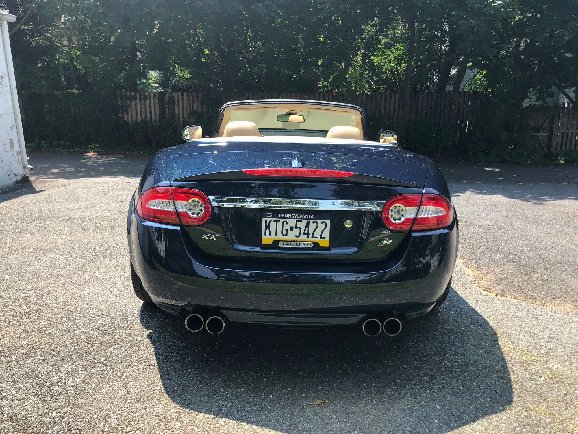 2010 Jaguar XKR - 2010 XKR Vert Blue/Tan. Baby on the way so it's gotta move! - Used - VIN SAJWA4EC2AMB38641 - 46,000 Miles - 8 cyl - 2WD - Automatic - Convertible - Blue - Bethlehem, PA 18018, United States