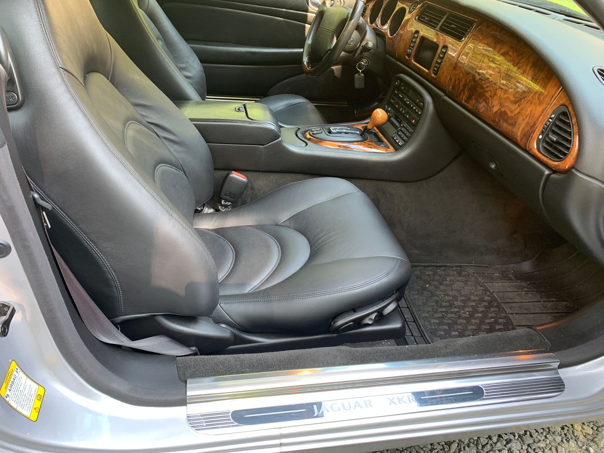 2002 Jaguar XKR - 2002 Jaguar XKR Coupe - Used - VIN SAJDA41B12PA25817 - 76,300 Miles - 8 cyl - 2WD - Automatic - Coupe - Silver - Raleigh, NC 27613, United States