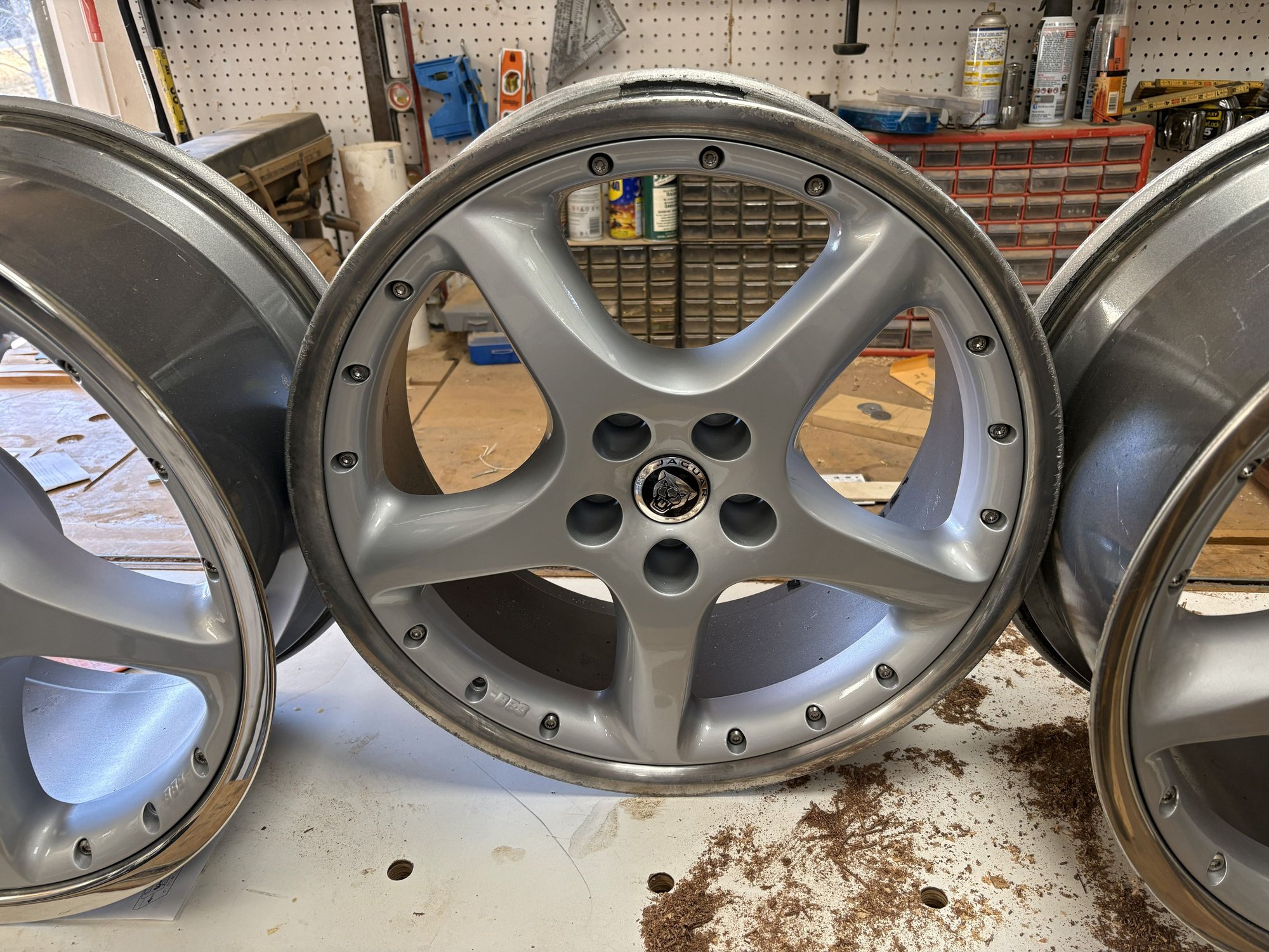 Wheels and Tires/Axles - Set of refurbished BBS Detroit wheels 20" - Used - All Years Jaguar XKR - Austin, TX 78746, United States