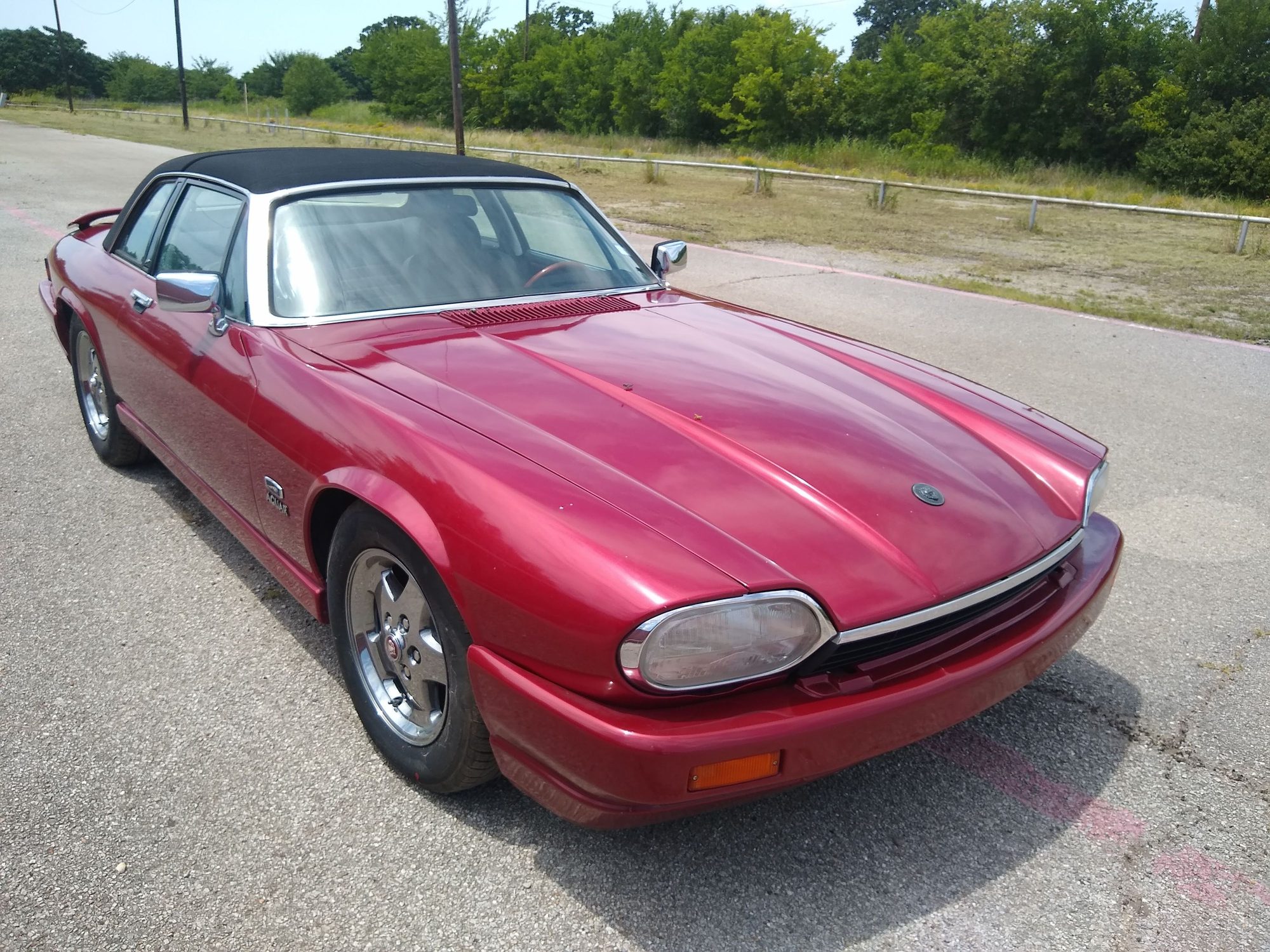 1986 Jaguar XJS - Euro Spec 1986 Jaguar XJ-SC Cabriolet with an inline 6 and 5 speed transmission - Used - VIN 00000000000000000 - 35,000 Miles - 6 cyl - 2WD - Manual - Hatchback - Red - Denison, TX 75020, United States