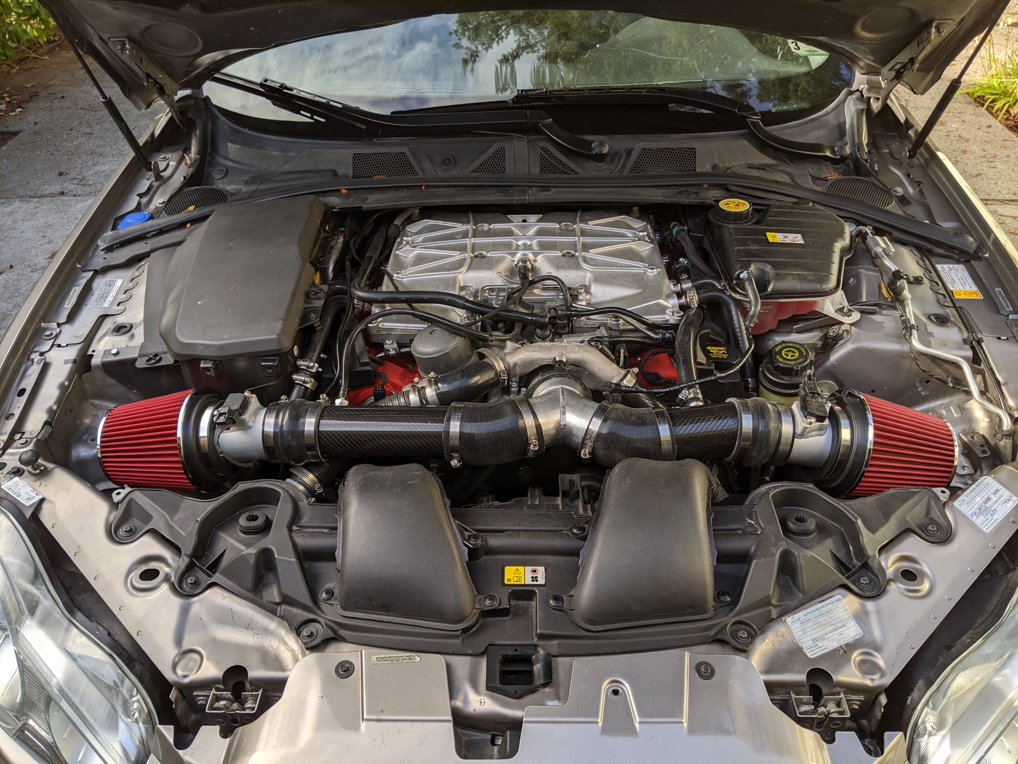 jaguar xf performance intake