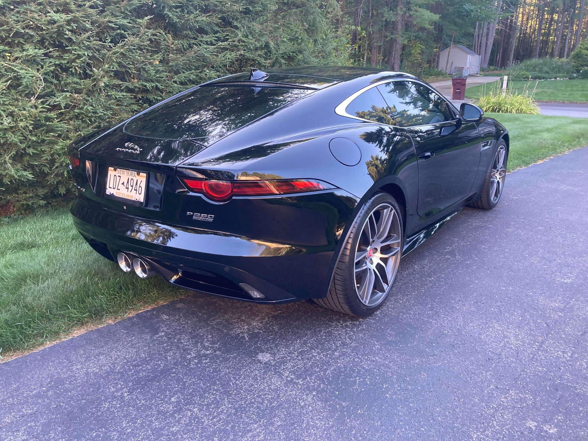 2020 Jaguar F-Type - 2020 Jaguar F-Type P380 R-Dynamic AWD - Used - VIN SAJD81FV2LCK69091 - 25,000 Miles - 6 cyl - AWD - Automatic - Coupe - Black - Queensbury, NY 12804, United States