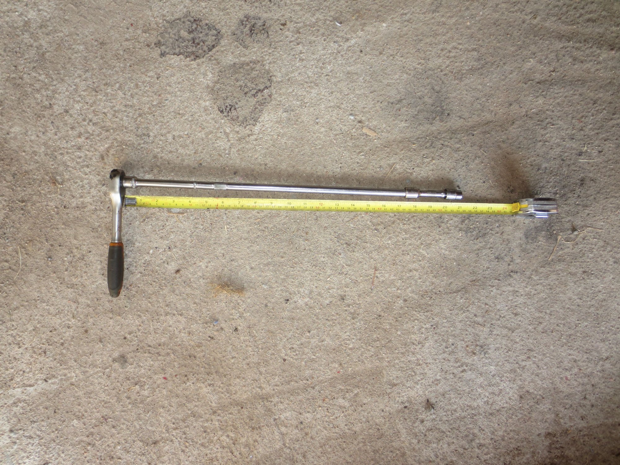 Minimum 21 inch extension