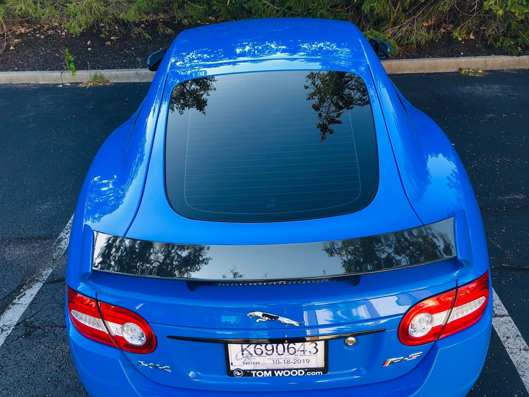 2013 Jaguar XKR-S - 2013 XKR-S Rear Wing - Exterior Body Parts - $3,200 - Fishers, IN 46037, United States