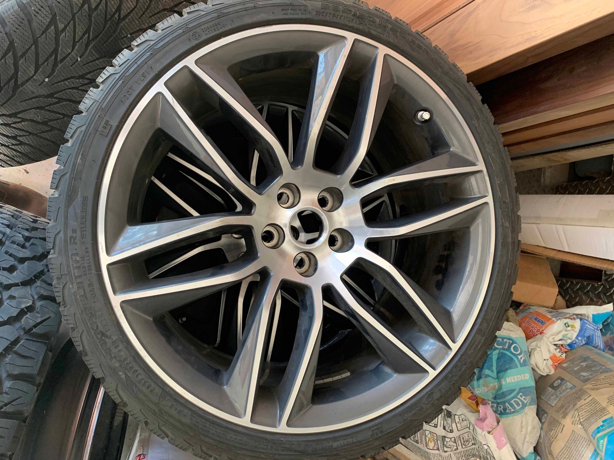 Wheels and Tires/Axles - F-Type R Winter tire and wheel set. - Used - 2014 to 2020 Jaguar F-Type - Spokane, WA 99223, United States