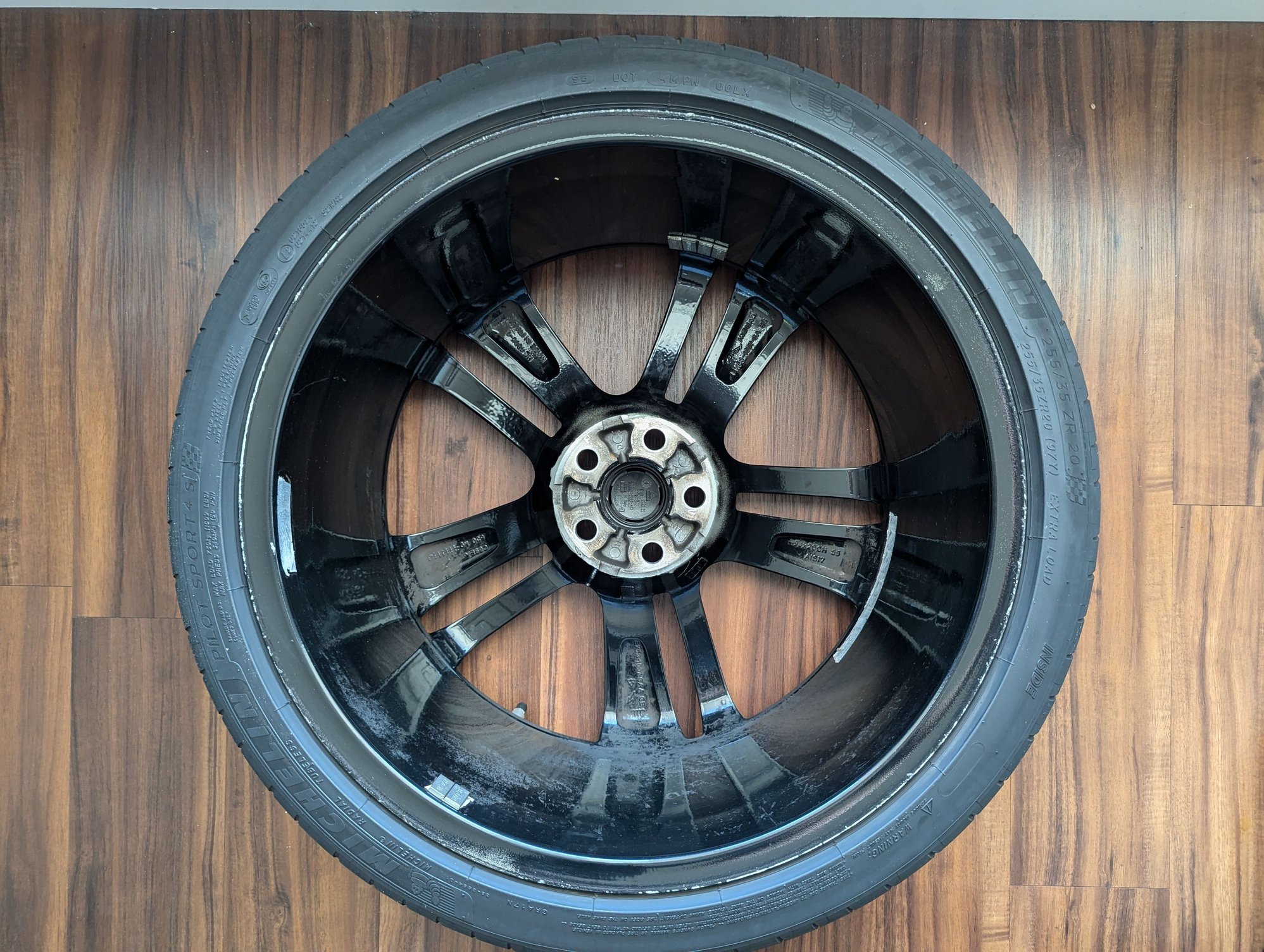 Wheels and Tires/Axles - A set of black 20" Cyclone wheels (with Michelin PS4S tires) - Used - 2014 to 2025 Jaguar F-Type - San Jose, CA 95134, United States
