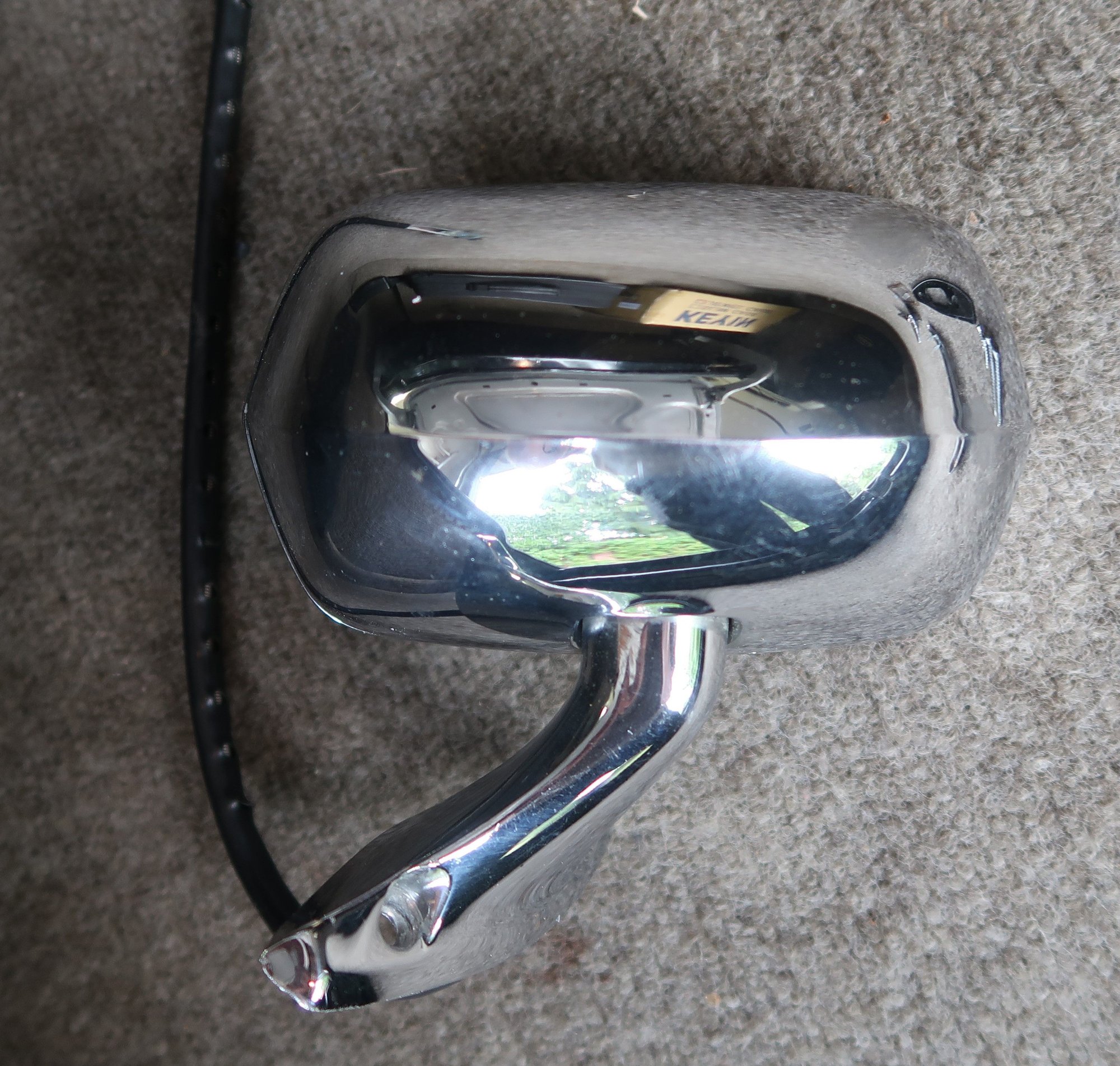 Exterior Body Parts - Jaguar Door Mirror, LH BD40822. Condition is Used. - Used - 1963 to 1974 Jaguar XKE - Eugene, OR 97401, United States