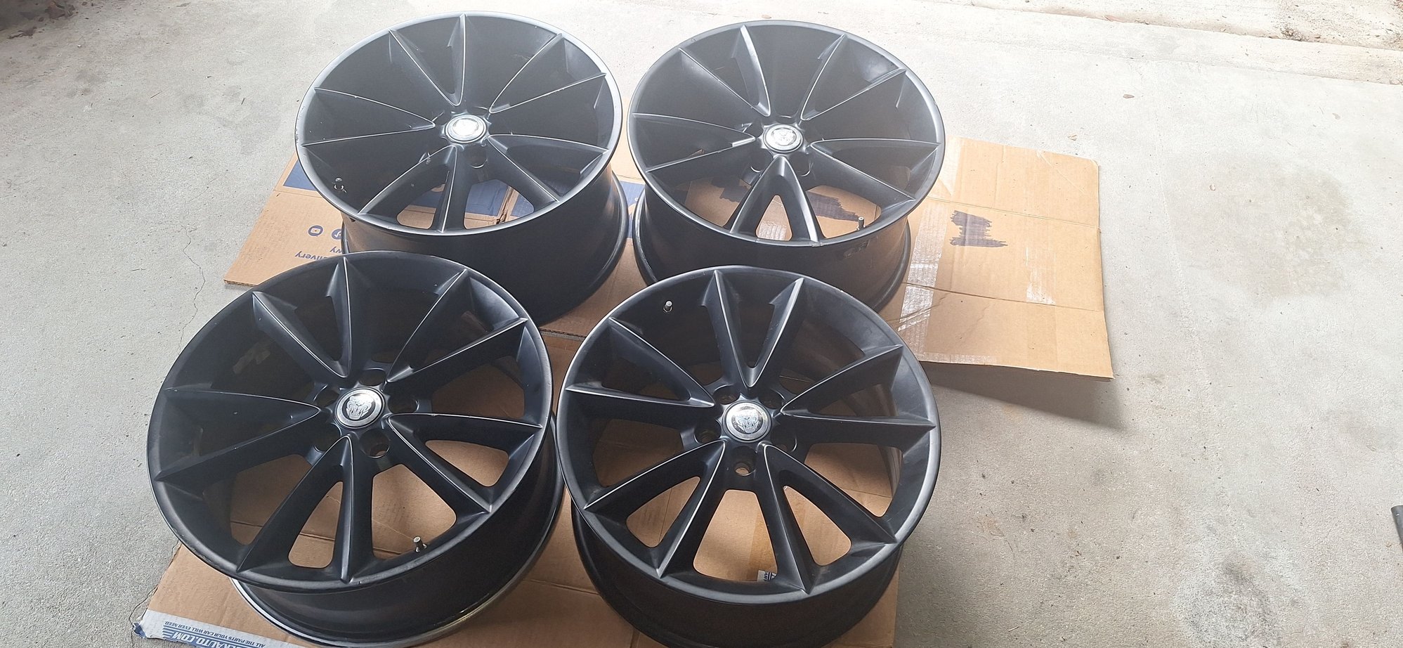 Wheels and Tires/Axles - Jaguar XK 19 inch Wheels set of 4 - Used - Orlando, FL 32819, United States
