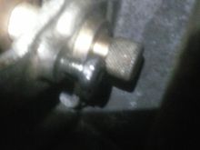 stopper for the cranshaft pulley