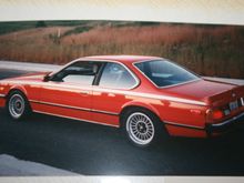 Alpina-prepped M635. Tuned by three days on the 'ring by first owner....I saw indicated 137 ts in controlled conditions. This is an extraordinary and practical GT as set-up by Alpina. Quick cr gearing. (sold)