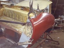 Wing clamped to start final fitting