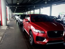 Really looks great in Italian Racing Red.im not a SUV guy but the F Pace isnt like any SUV ive ever driven before. Or looked so damn good!