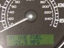 Close but no cigar. Actual math = miles devided by gallons to fill, I get 2-3 miles greater. This is from last reset, also.