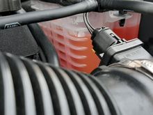 1 day old coolant / 10 miles