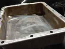 Cleaned pan