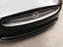 Chrome spears added like XKE. Blacked out the lower chrome grill