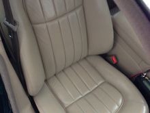 Right front (passenger) seat.  Was not as bad as the driver side (to be expected), but wanted it to match the driver side.