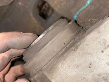 Piston seems parallel and straight