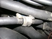 This is where I placed a non return valve on my’92 XJ40