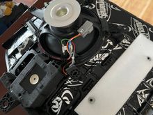 You will need to remove both the speaker baffle and the speakers and brace form the car