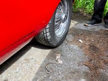 215 60 15 tires on a series one