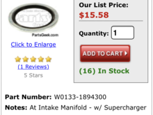 I’m not sure if they have this available aftermarket. If you are having a hard time getting this seal, I’d reuse it by putting thread sealer (Teflon tape) on the Allen bolt threads and a small bead of silicone on the contact surface where the seal meets the block. 