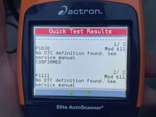 Scan from Advance Auto Parts