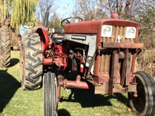 1963 IH Tractor I use for plowing (3.5 acres)