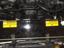 Warnings neeed as no shroud!