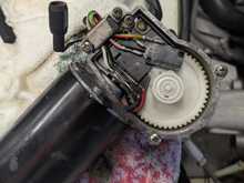 Motor and gearbox