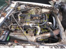 Emissions routing when I acquired the car