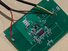 Sensor solder on remote pcb