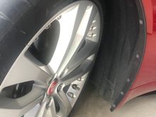 I did notch the two lowest clip areas to allow the clips to go deeper making full contact with the inner fender lip. I also added one extra clip on top and notched that clip also. 