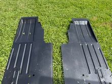 Had to modify pans provided by the P.O. but available in sections from the usuals 