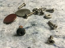 What have you found under your seats? I found $.26 and a bunch of screws.