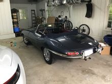 Exterior shot September 7 inside my garageSet