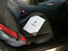 The inside got some leather care